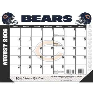 Chicago Bears NFL 2006 2007 Academic/School Desk Calendar  