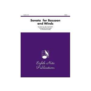    Alfred 81 WWQ2423 Sonata for Bassoon and Winds Musical Instruments