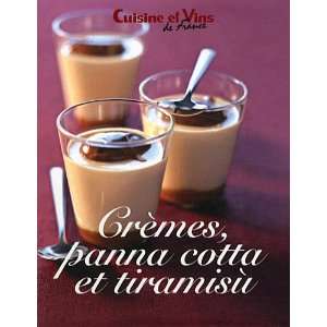  crèmes, panna cotta et tiramisu (9782848312750 