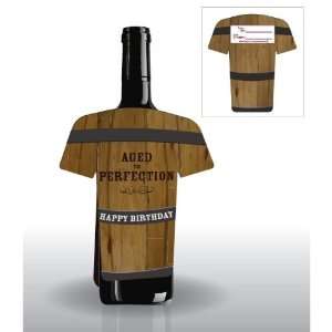 Aged to Perfection Birthday Wine Bottle Gift Card:  Kitchen 