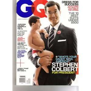   Trump/Artic Monkeys/Stephen Colbert GQ magazine 