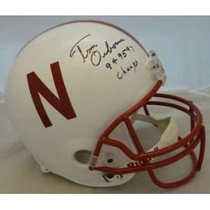 Tom Osborne Autographed Nebraska Cornhuskers Helmet  