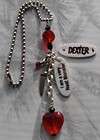 Dexter I am a very Neat Monster Rearview Mirror Charm