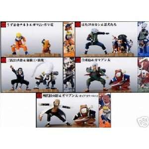  Naruto Trading Figure Kuchiyose no Zyutsu Set (Closeout 