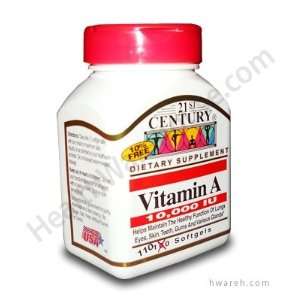  Vitamin A 10,000 IU   110 Softgels