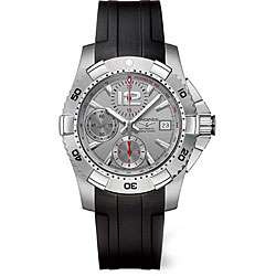 Longines Sport Collection HydroConquest Mens Rubber Strap Watch 