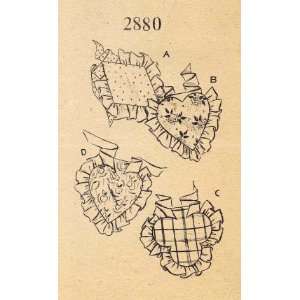  Mail Order 2880 Sewing Pattern Heart Diamond Club Spade 
