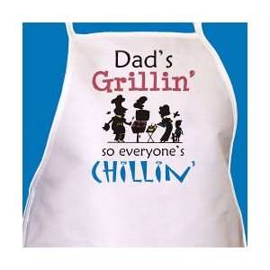  Grillin and Chillin Apron   Custom Apron Kitchen 
