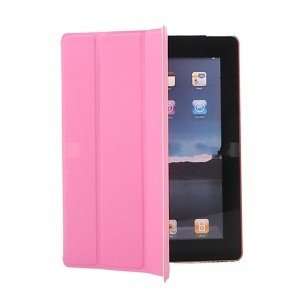  Full Protection Genuine Leather Folding Case for iPad 2 