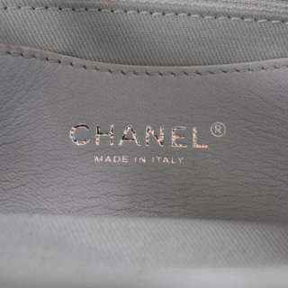 CHANEL Patent Quilted Small JUST MADEMOISELLE Bag Gray  
