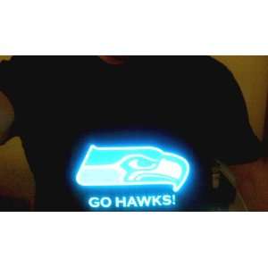  Sea Hawk Electroluminescent light up Tshirt Sports 