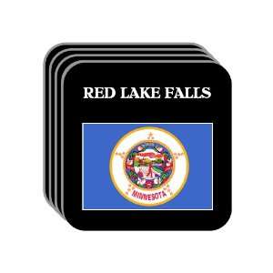 US State Flag   RED LAKE FALLS, Minnesota (MN) Set of 4 Mini Mousepad 