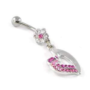  Body piercing Love pink. Jewelry