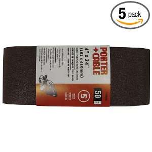 Porter Cable 714000505 4 Inch x 24 Inch 50 Grit Multi Purpose Sanding 