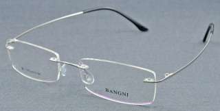 unisex soft light hinge rimless pure titanium optical frame eyeglasses 