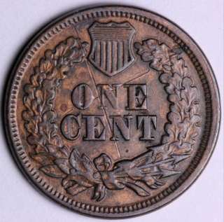 1866 Indian Head Cent Penny CHOICE XF   