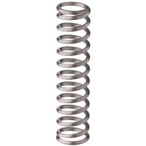  Spring, 302 Stainless Steel, Inch, 0.3 OD, 0.038 Wire Size, 0 