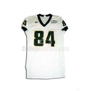 White No. 84 Game Used Colorado State Russell Football Jersey (SIZE 46 