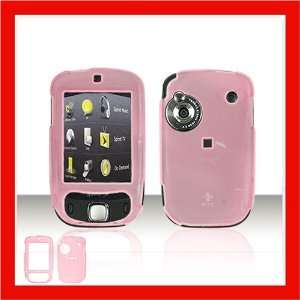  FOR SPRINT ALLTEL HTC TOUCH CASE COVER TRANSPARENT PINK 