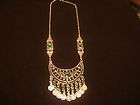 Moroccan african arabic green artisan necklace