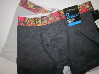   Ed Hardy Boxer Briefs, all sizes mens Ed hardy logo boxer brief  