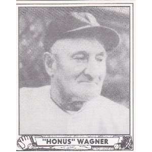   Honus Wagner 1940 Play Ball Reprint Card (Pittsburgh): Sports