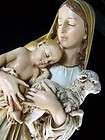 virgin mary w christ jesus lamb statue figurine bible expedited 