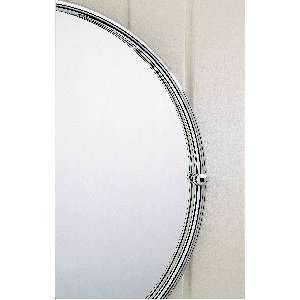  Valsan Round Mirror With Frame 66001NI Polished Nickel 