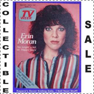 1981 ERIN MORAN, Julia Child, Mike Minor, Lily Tomlin  