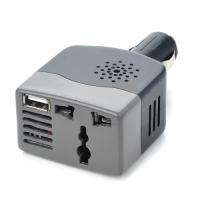 USB Power Port Car DC 12V to AC220V 100W Power Inverte  