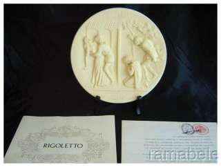 La Scala Grand Opera Series Rigoletto by Gino Ruggeri 3 D Ivory 