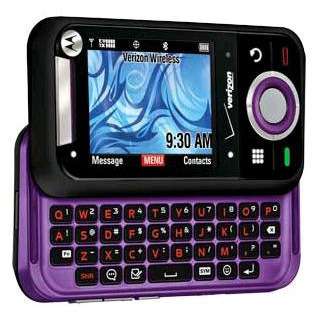   Purple Qwerty GPS CDMA Verizon & Page Plus New 723755889552  