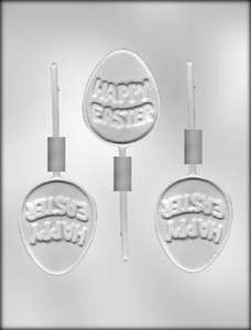   Happy Easter Sucker Chocolate Candy Mold   90 2246 CK PRODUCTS  