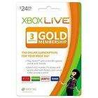 Xbox Live 3 Month Gold Subscription Card