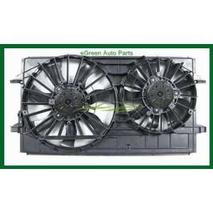  08 09 Malibu Hybrid Radiator & A/C Fan Assembly Dual Fan 