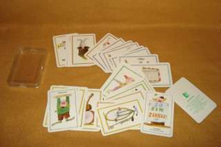 Vintage East Germany Child Playing Cards CIRCUS  