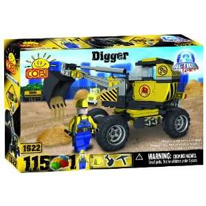  COBI Action Town Construction Digger, 115 Piece Set: Toys 