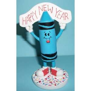  Goebel Crayola Crayon Figurine   Happy New Year 