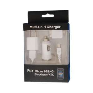  Charger 4 in 1 Home/Car Travel Power Kit for iPod series/ iPhone 