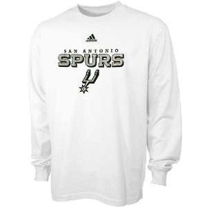  San Antonio Spurs adidas True Logo Long Sleeve T Shirt 