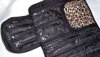 Silpada Brand New Leopard Rep Only Jewelry Case Travel Bag Gift Free 