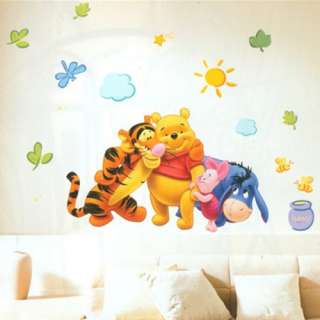   pooh with friends ds 58371 sheet size w 39 4 inch x h 27 6 inch 100 cm
