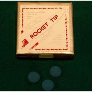  Billiard Pool Cue Tips   Rocket 13mm (Soft) Sports 