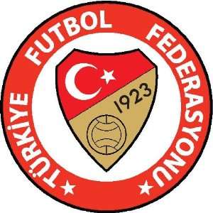 Turkey Football Federation sticker vinyl decal 4 x 4