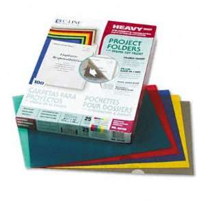  New Project Folders Jacket Letter Poly Assorted Case Pack 2 