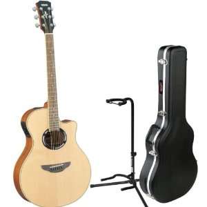  Yamaha APX500II Natural Acoustic Electric Guitar w/SKB3 
