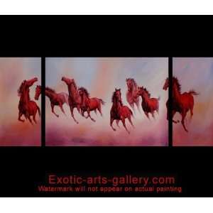  Horse Painting, Paintings of Horses, Oil Paintings on Canvas Art 