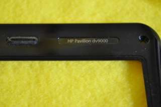 HP DV9000 17 LCD Front Bezel Glossy 436067 001 USA  