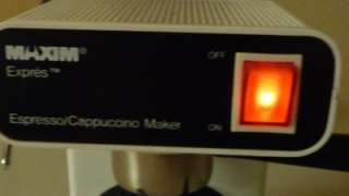 maxim expres coffee espresso cappuccino maker machine model ex 102 