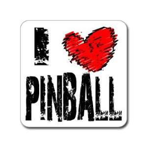  I Love Heart PINBALL   Window Bumper Laptop Sticker 